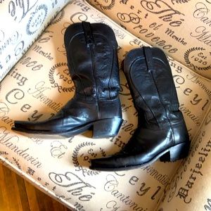 Lucchese 1883 black Women’s Cowboy Boots Size 9